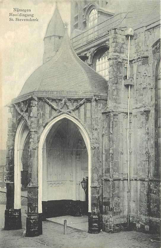 300-286-009 Nijmegen St Stevenskerk, Verzenden, Voor 1920, Gelderland