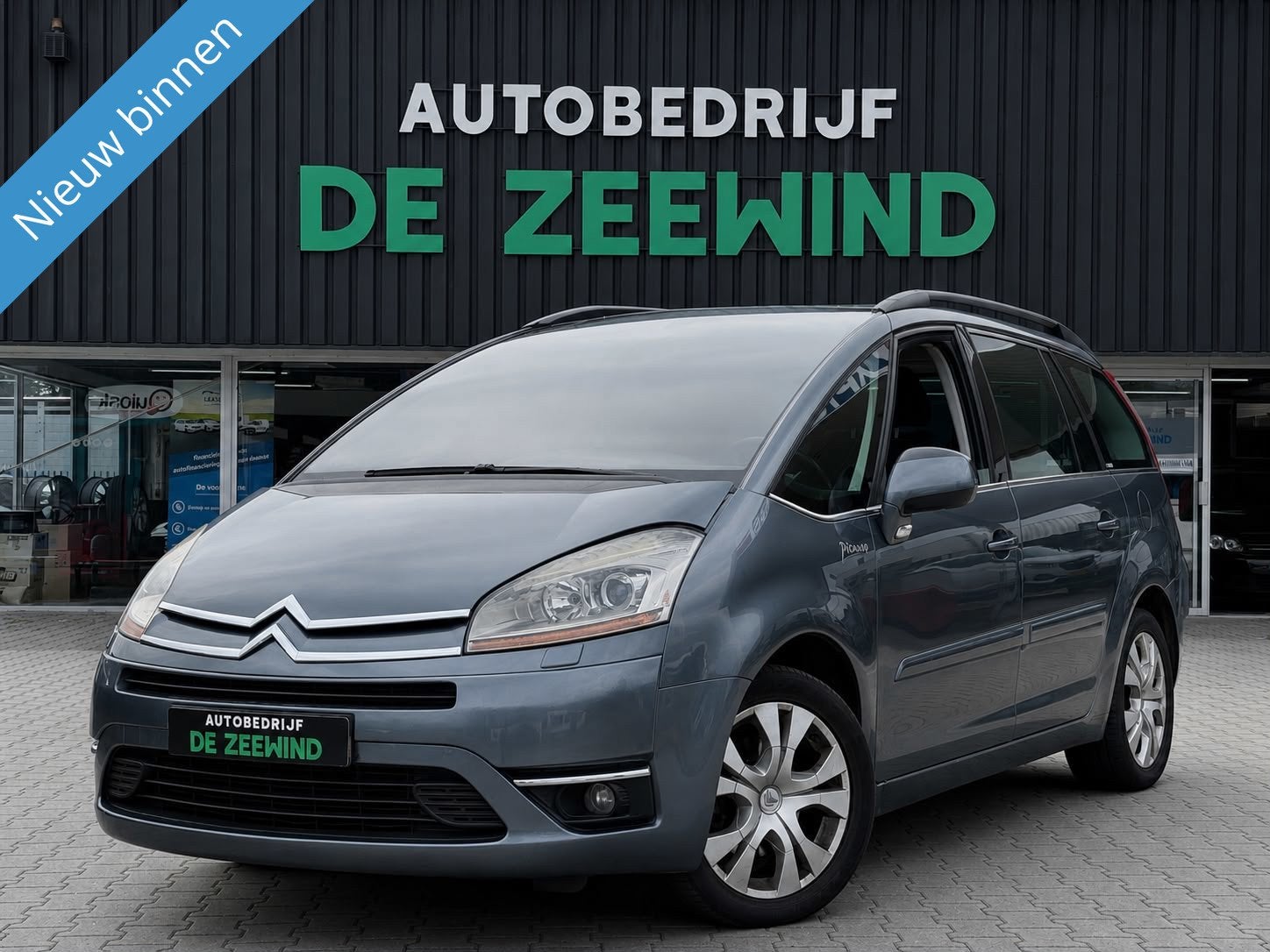 Citroen Grand C4 Picasso 2.0-16V Exclusive EB6V 7p Automaatb, Gebruikt, 4 cilinders, 1535 kg, 7 stoelen