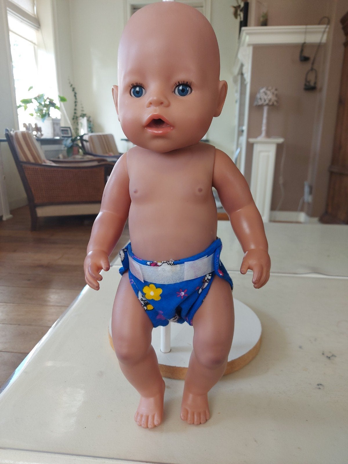luierbroekje konijn  baby born pop 43cm, Ophalen of Verzenden, Nieuw, Babypop