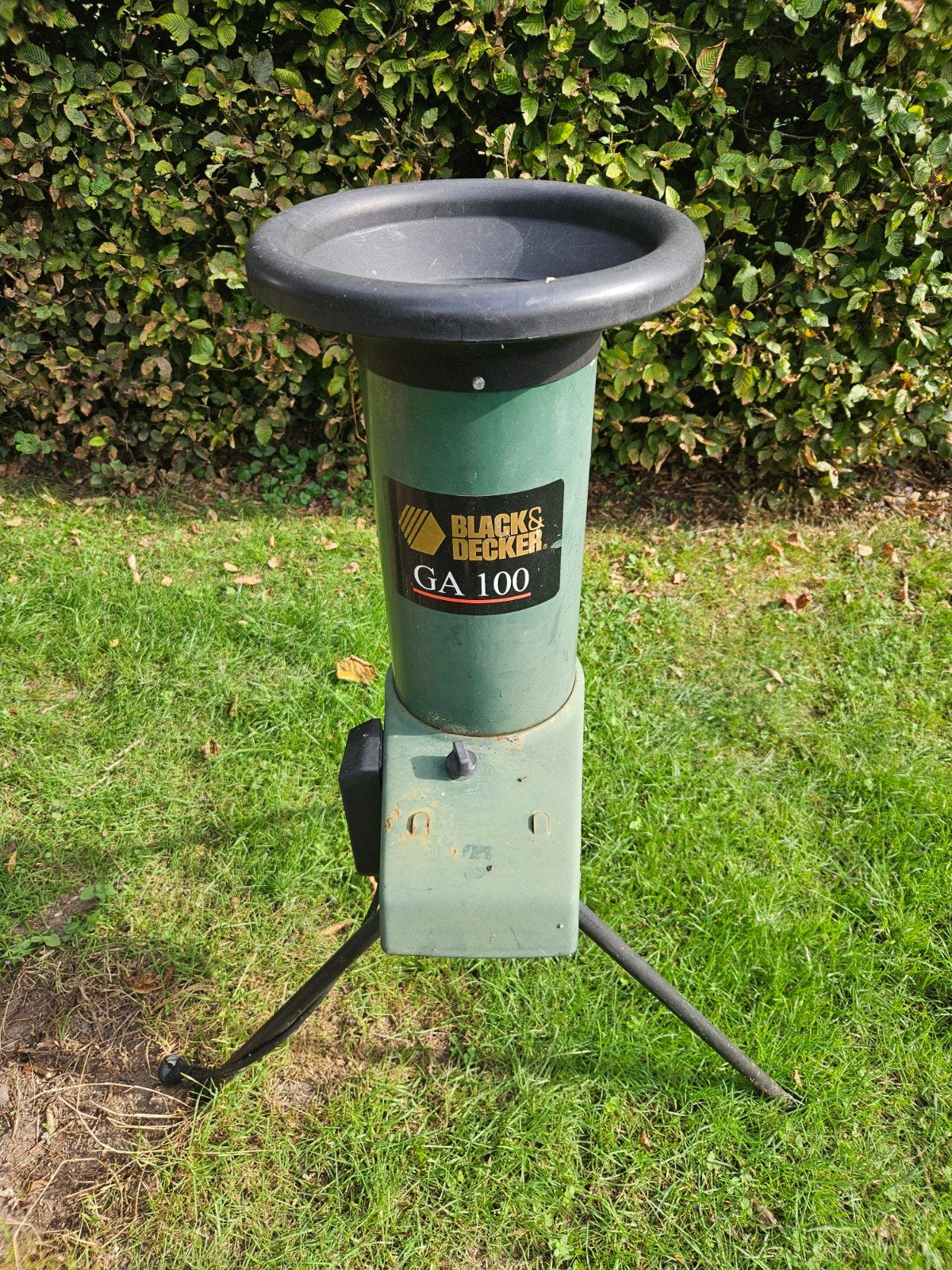 Black & Decker GA 100 Elektrische Hakselaar, Ophalen, Gebruikt, Elektrisch, Black & Decker