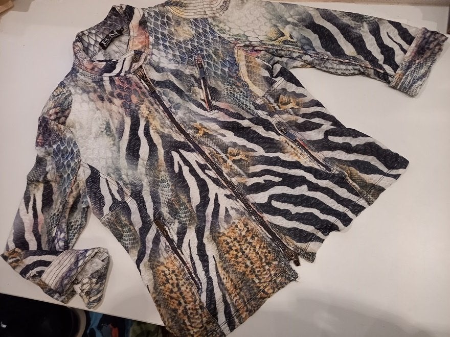 EDM / ETOILE du MONDE, pracht blazer - jasje, maat 44- 46, Kleding | Dames, Maat 42/44 (L), Zo goed als nieuw, Jasje, EDM