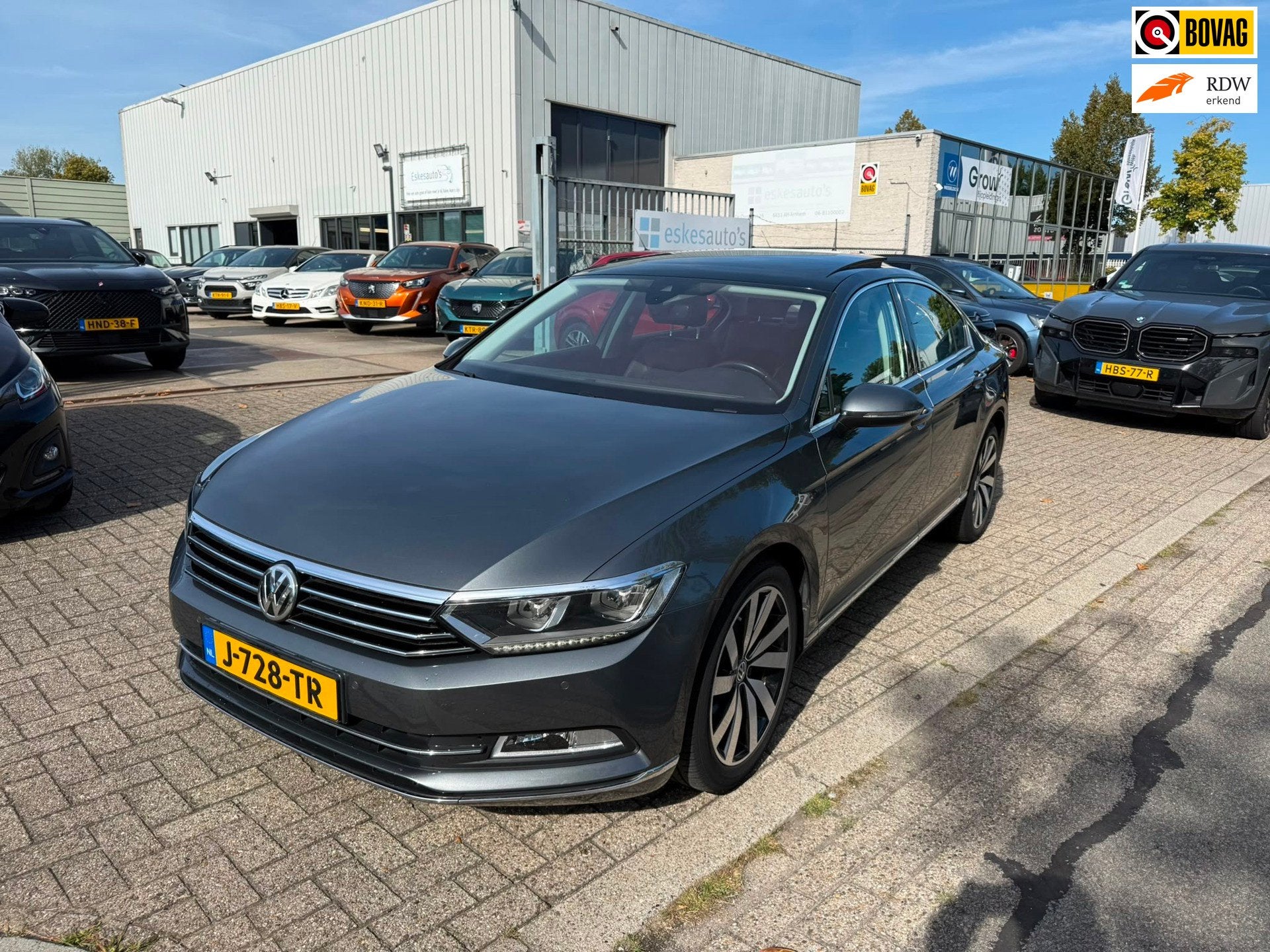 Volkswagen Passat 2.0 TSI Highline DSG, 220PK, Navi, Leder,, Gebruikt, Euro 6, 4 cilinders, Automatische klimaatregeling