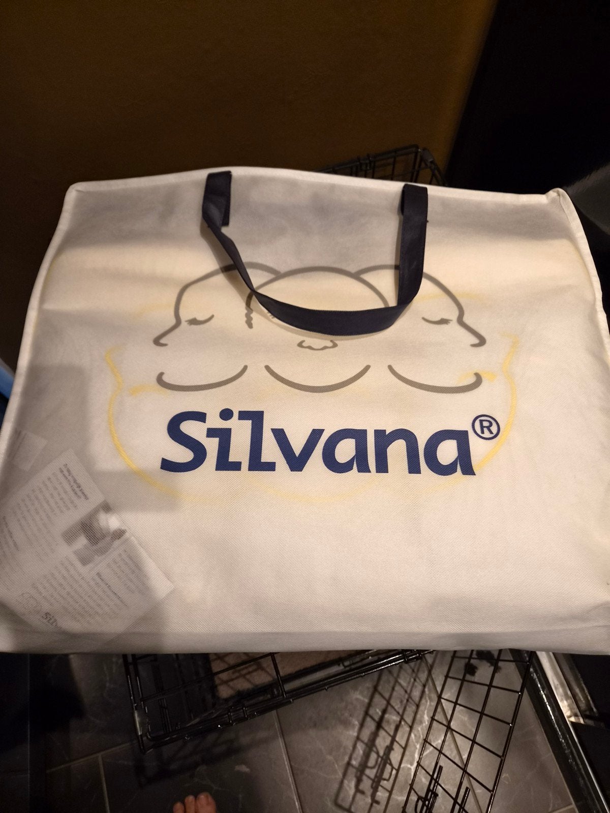 Silvana Support Kussen - Stevigheid 4 - 50x70 cm, Ophalen, Eenpersoons, Wit, Nieuw