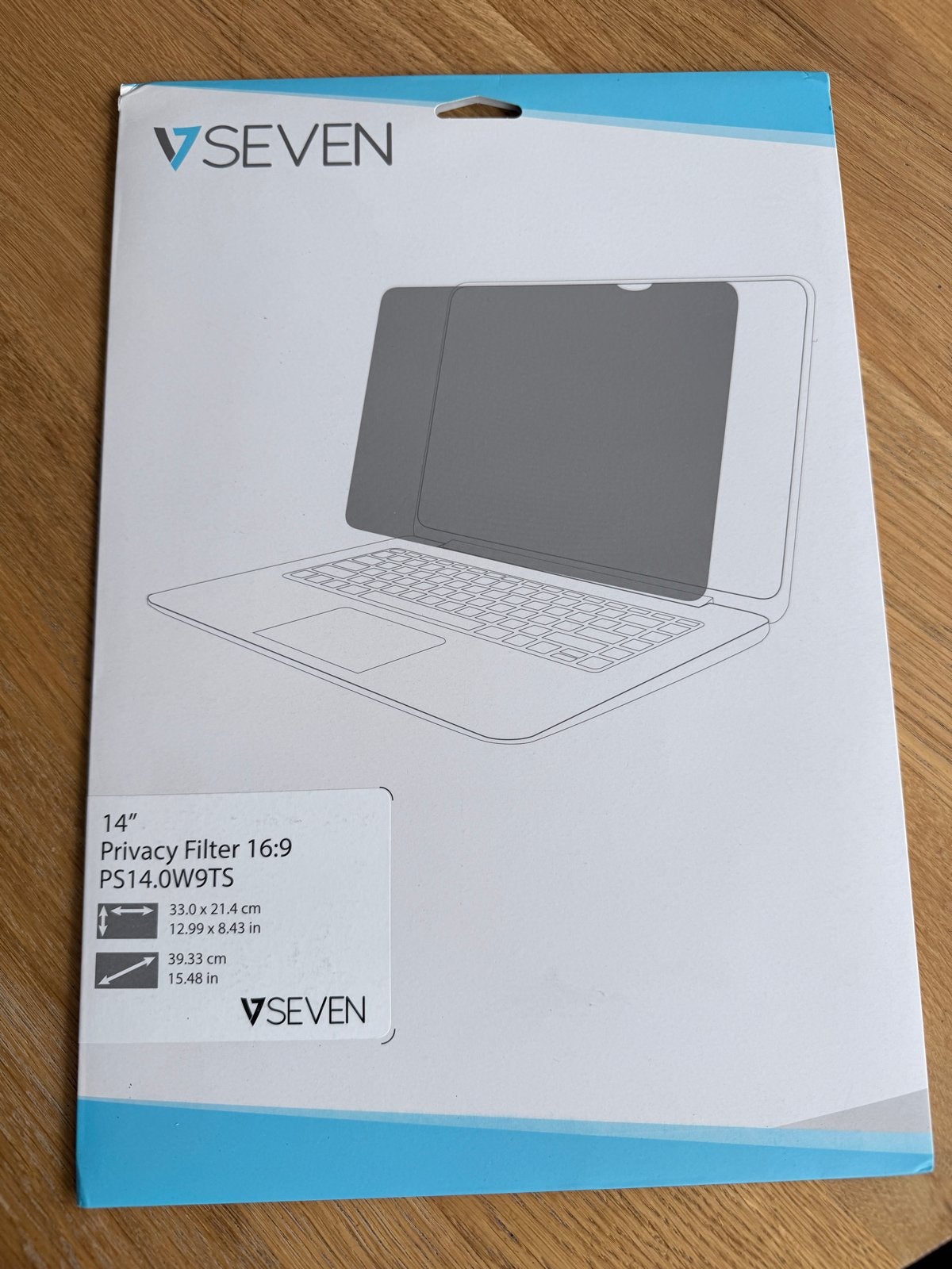 V7 Privacy Filter 14 inch 16:9 PS14.0W9TS, Ophalen of Verzenden, Nieuw