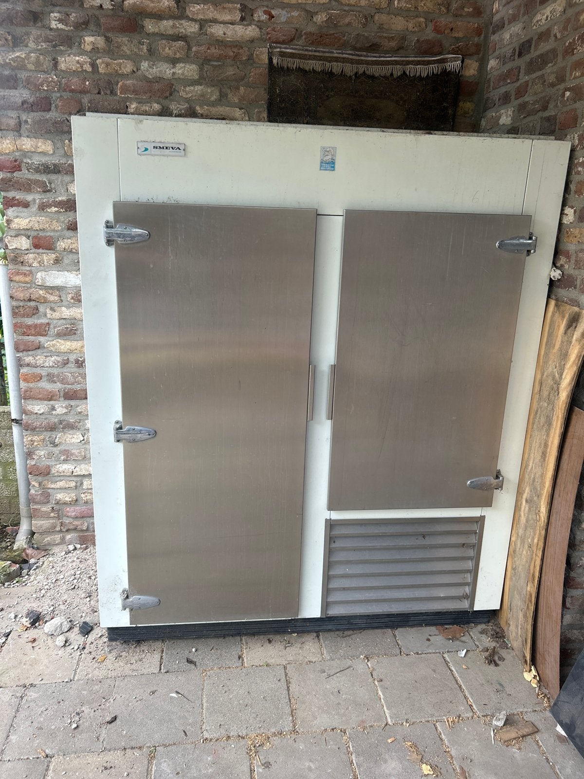 SMEVA Professionele Koelkast met Dubbele Deur, Ophalen, 200 liter of meer, 60 cm of meer, 160 cm of meer