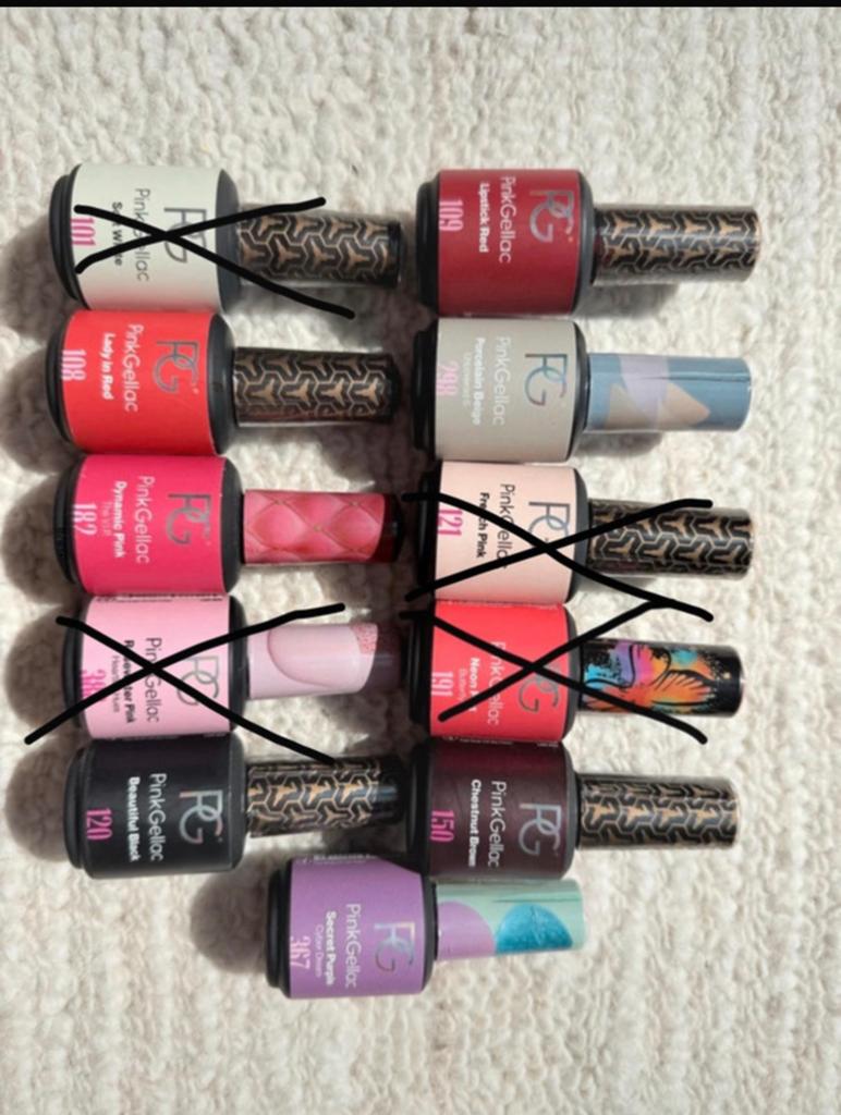 Pink Gellac gellak, Sieraden, Tassen en Uiterlijk, Uiterlijk | Cosmetica en Make-up, Ophalen of Verzenden, Nieuw, Overige kleuren