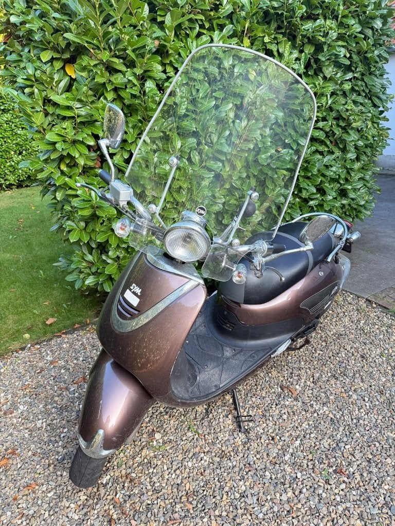 SYM Allo Scooter - Inclusief 3 gratis helmen, Ophalen, Gebruikt, Maximaal 45 km/u, Allo