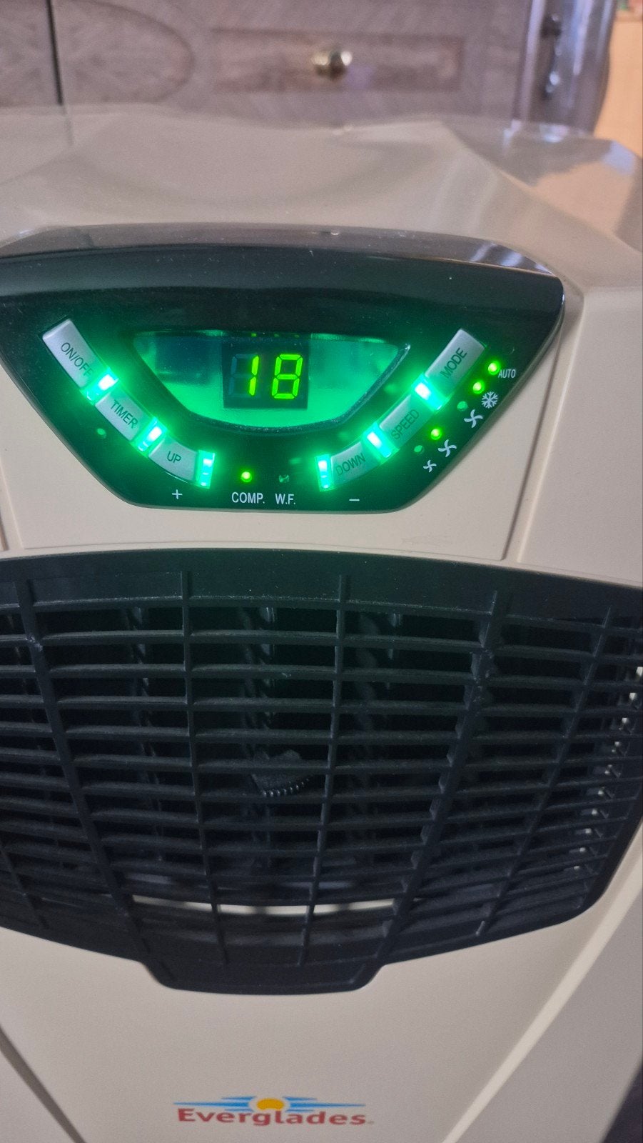 Everglades Mobiele Airco EV904S - Koelen en Ontvochtigen, Ophalen, Energieklasse A of zuiniger, Gebruikt, Minder dan 60 m³