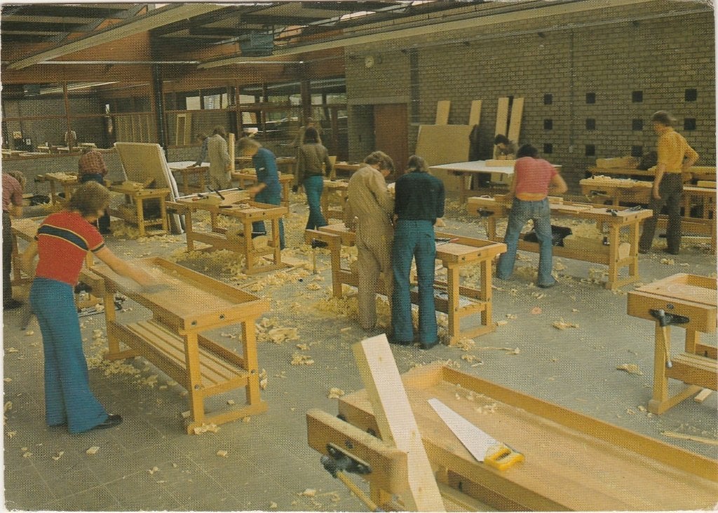 MIERLO Vakopleiding Bouwbedrijf Timmerwerkplaats, Verzenden, 1960 tot 1980, Gelopen, Noord-Brabant