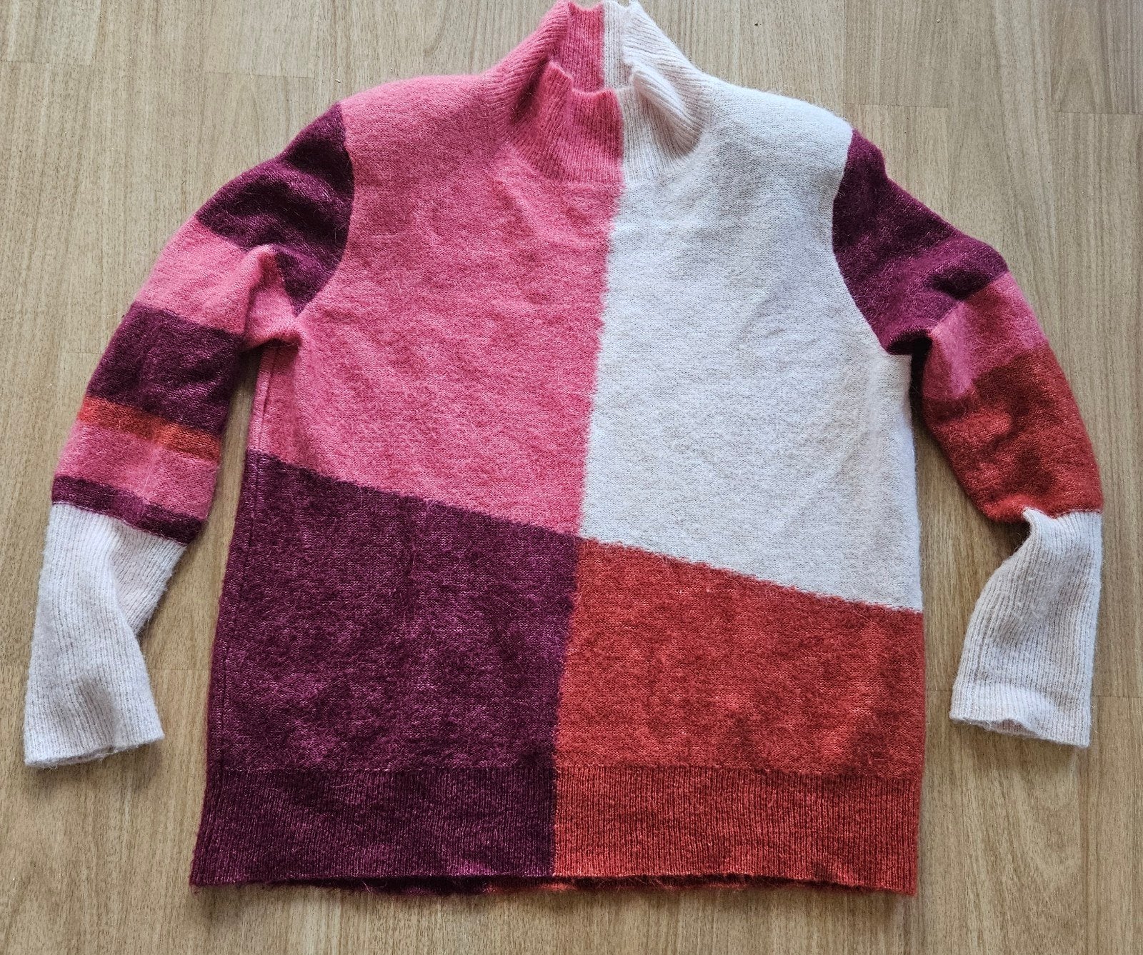 Caroline Biss wollen trui maat 42 met warme kleuren, Ophalen, Meerkleurig, Maat 42/44 (L), Zo goed als nieuw
