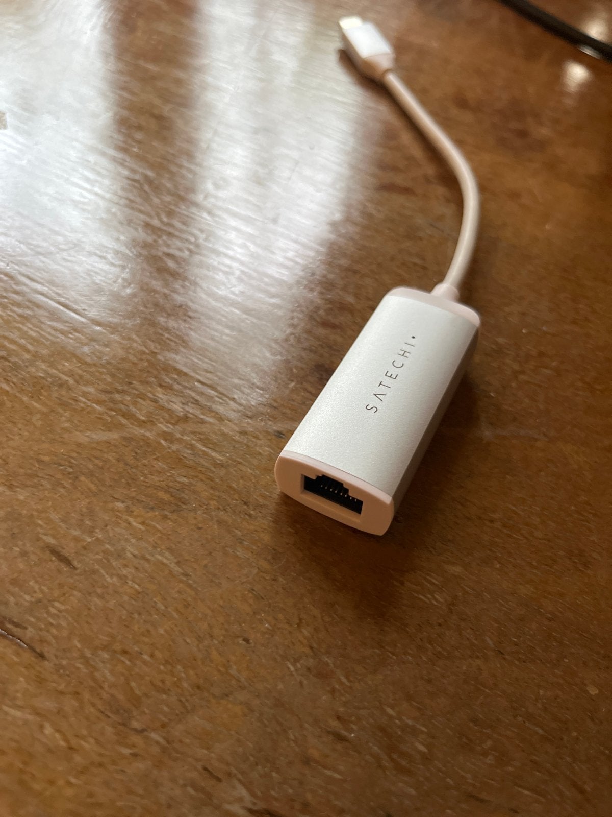 Satechi USB-C naar Ethernet Adapter, Ophalen of Verzenden, Zo goed als nieuw, Extern