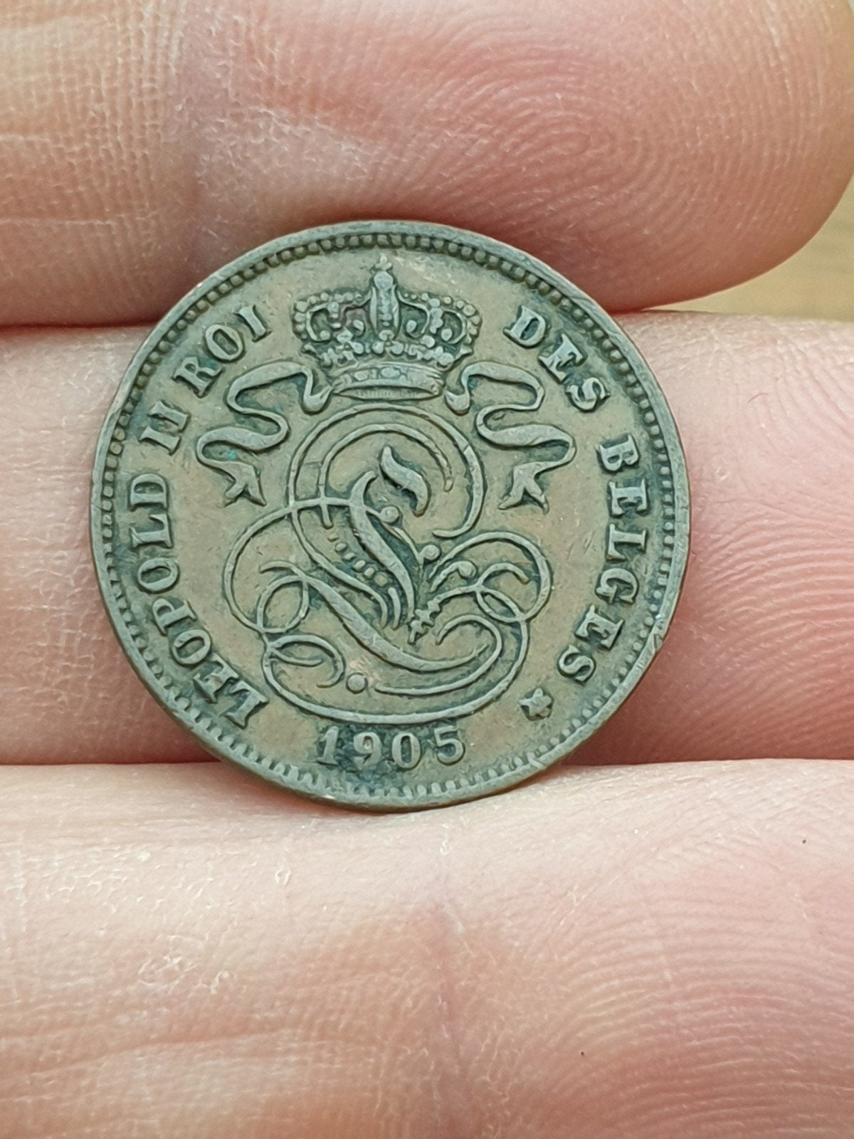 België, 2 centimes 1905 (K6), Ophalen of Verzenden
