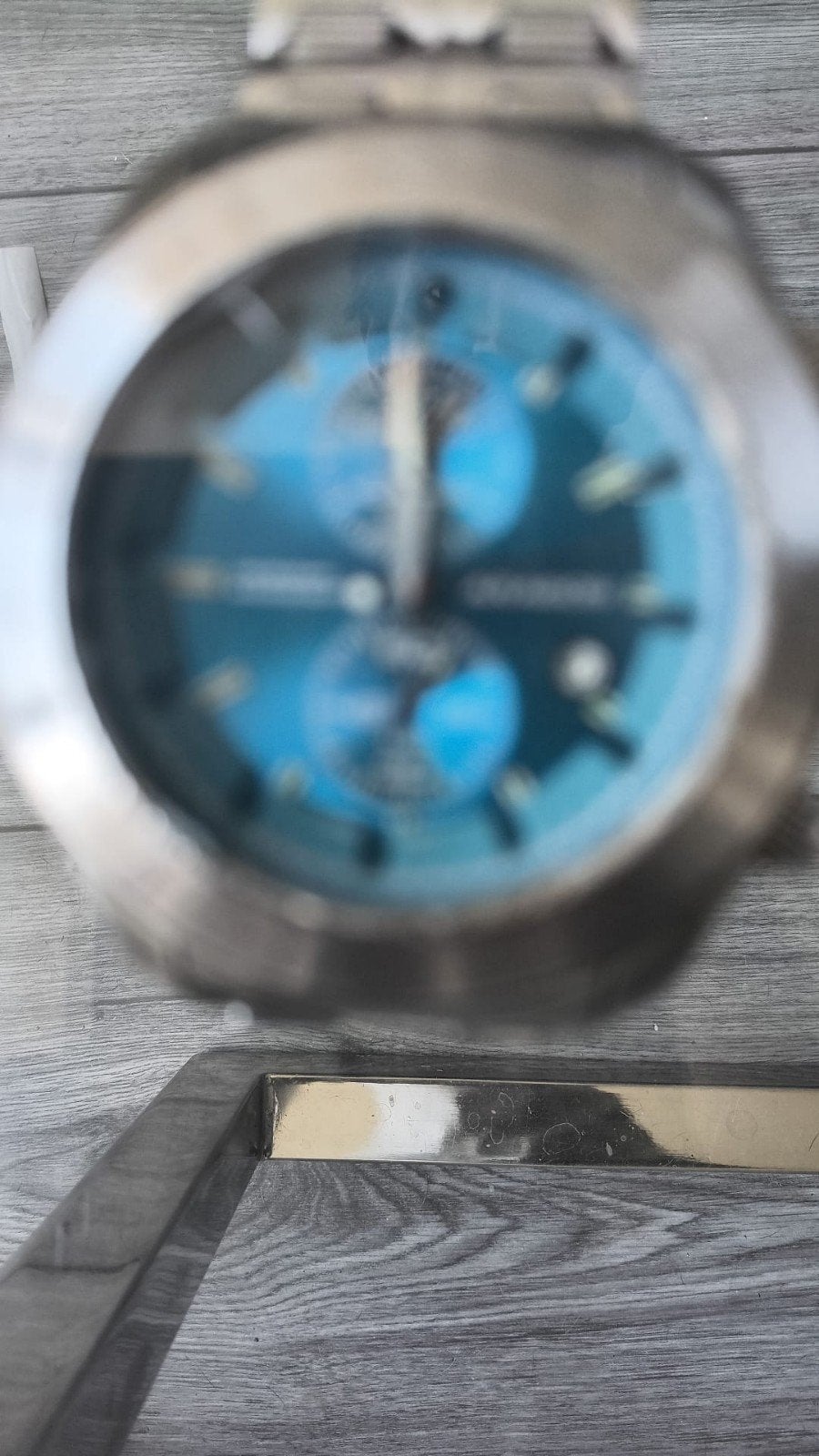 Aragon Horloge - Gebruikt met lichte kras, Ophalen, Gebruikt, Staal, Overige merken