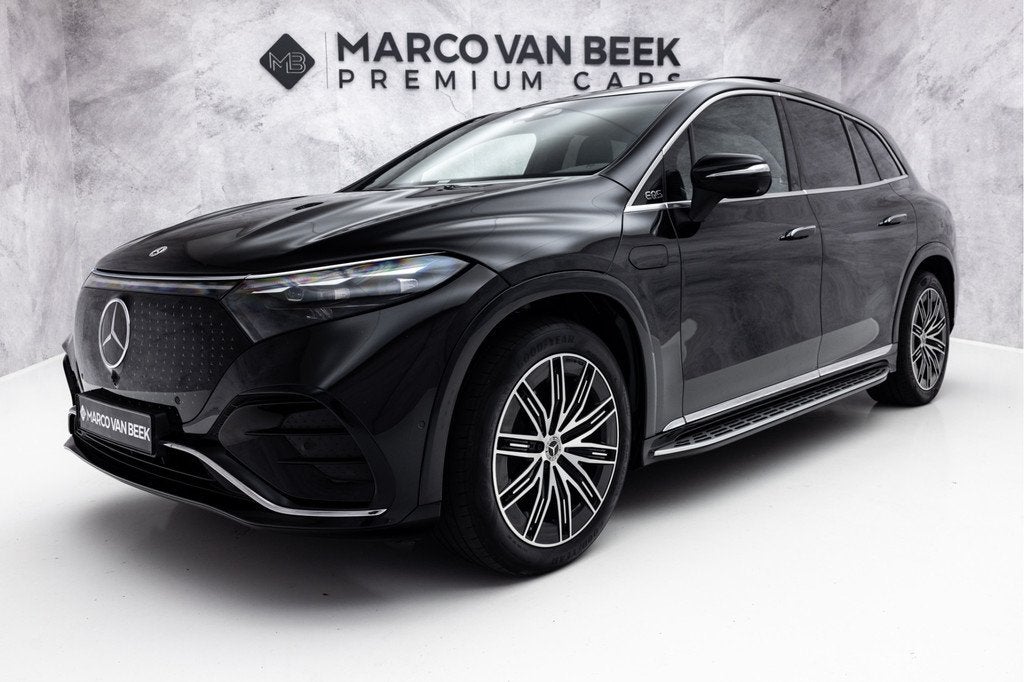 Mercedes-Benz EQS SUV 450+ AMG Line 7p 118 kWh | Pano | Hype, Auto's, Mercedes-Benz, 12 maanden, Achterwielaandrijving, Adaptive Cruise Control