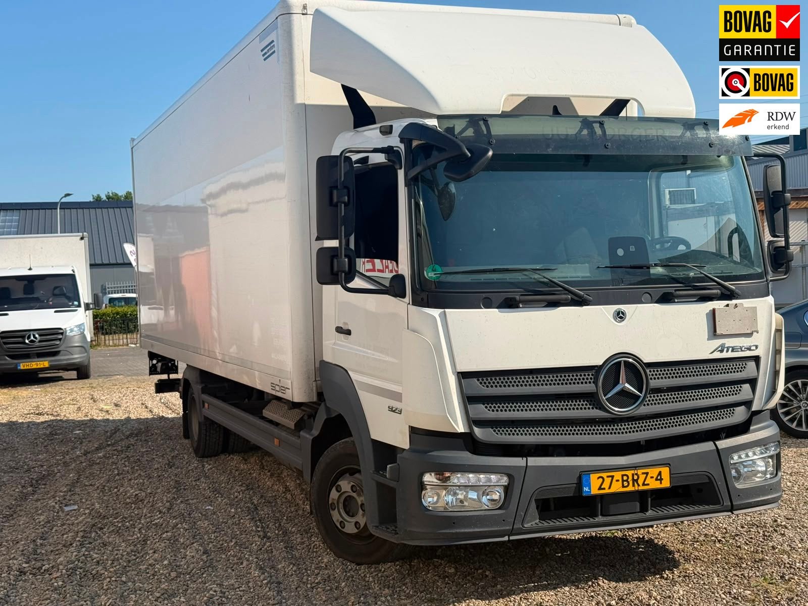 Mercedes-Benz ATEGO, Auto's, Euro 6, Bedrijf, Diesel, 2 stoelen