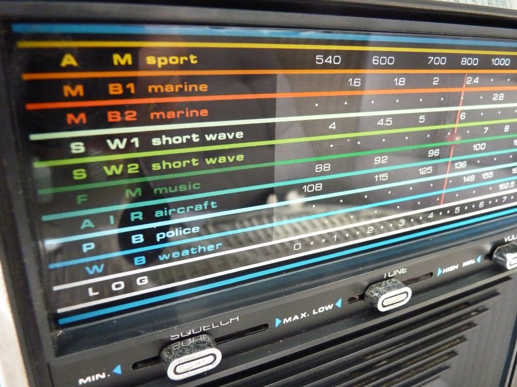 PLANAR 697 vintage multi band radio, Audio, Tv en Foto, Ophalen of Verzenden, Gebruikt, Radio
