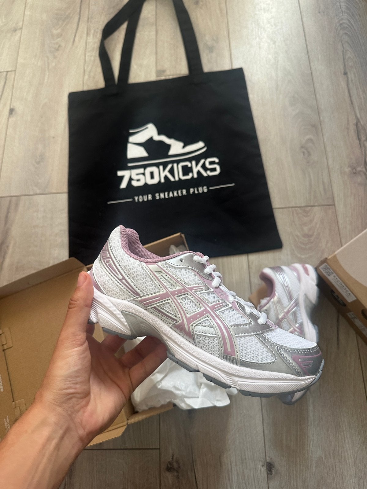 ASICS Gel-1130 White Taro Purple Maat EU37 1203A899-100, Overige kleuren, Nieuw, Ophalen of Verzenden, A