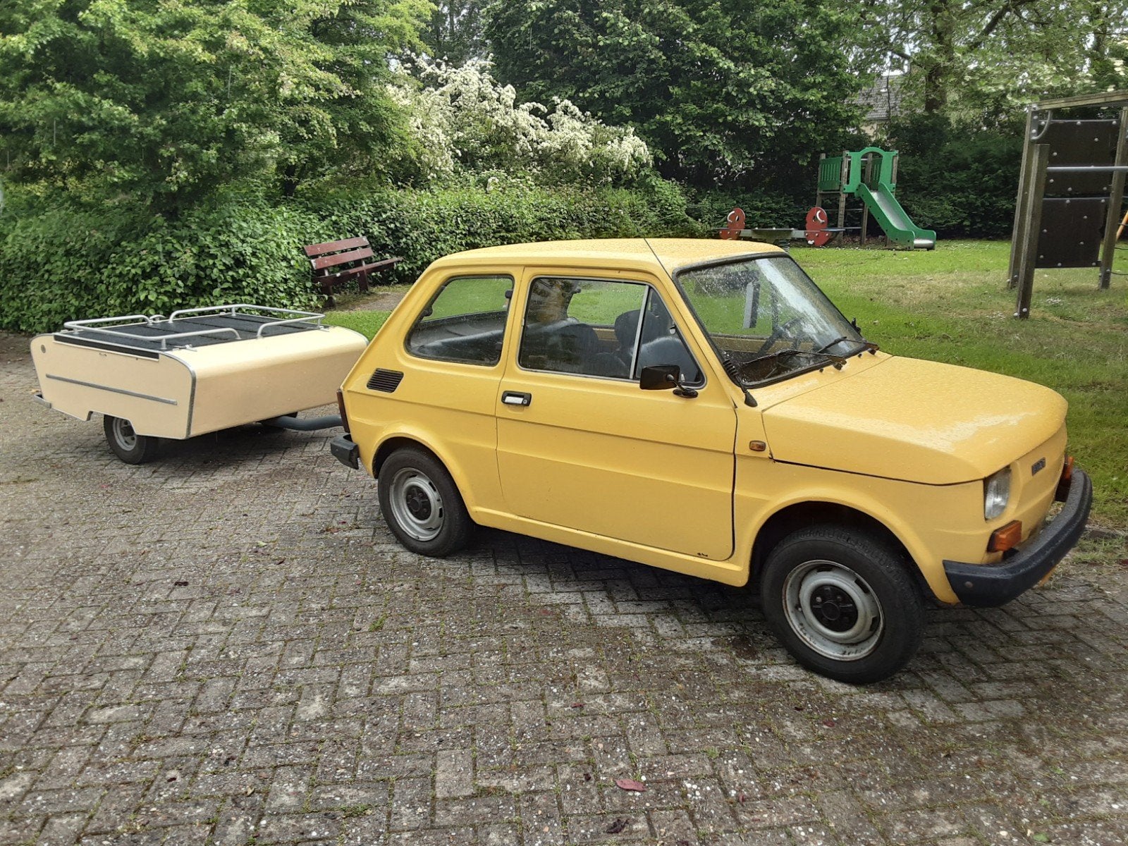 Fiat 126 0.7 Personal 4 1979 Geel, 600 kg, Handgeschakeld, Particulier, 2 cilinders