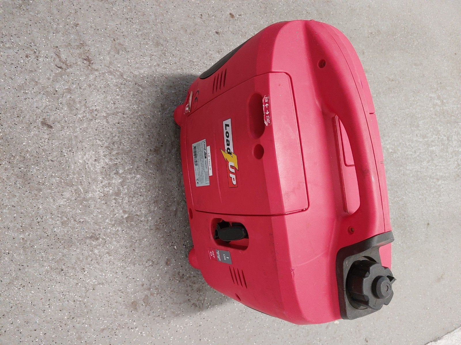generator loopt maar lekt benzine, Ophalen, Gebruikt