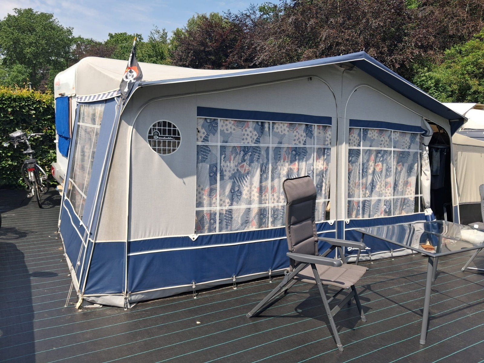 Isabella Capri Lux Voortent - Maat 950, Caravans en Kamperen, Voortenten en Luifels, Ophalen, Gebruikt, Isabella