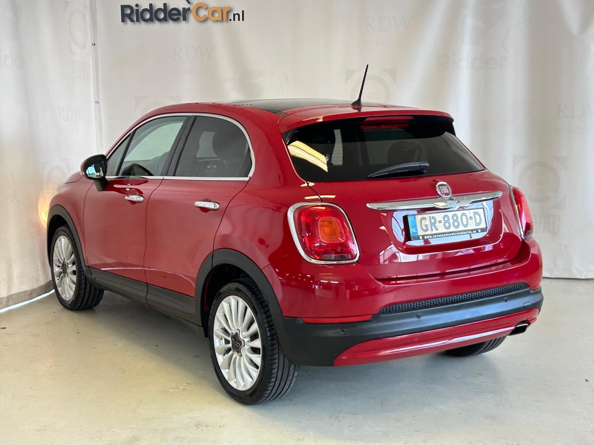 Fiat 500 X 1.4 Turbo MultiAir Lounge|2E EIG|NAP|AUTOMAAT|PAN, Auto's, Automatische klimaatregeling, Gebruikt, 4 cilinders, 500X