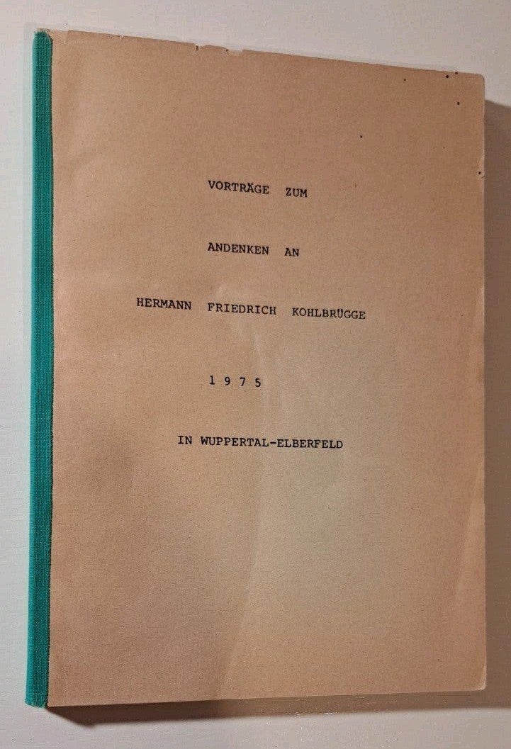 Vorträge zum Andenken an Hermann Friedrich Kohlbrügge, Gelezen, Christendom | Protestants, Ophalen of Verzenden, B. Locher e.a.
