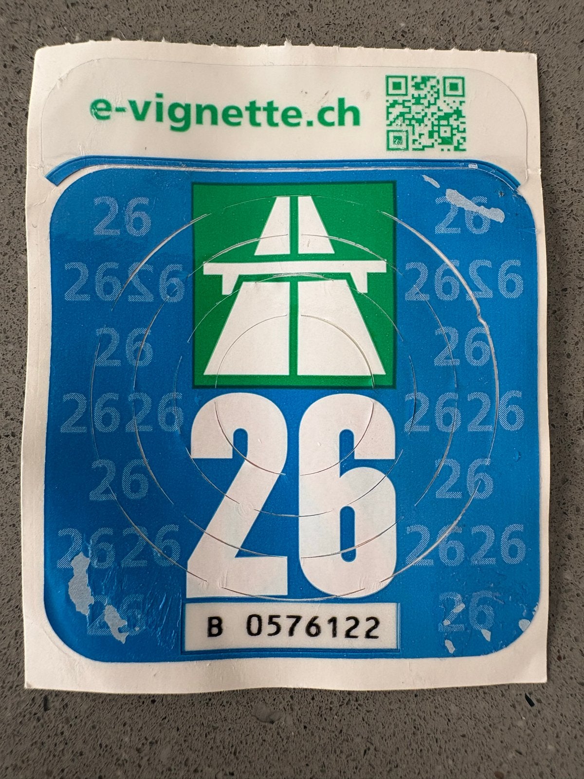 AutoVignet Zwitserland 2026, Tickets en Kaartjes, Autovignetten