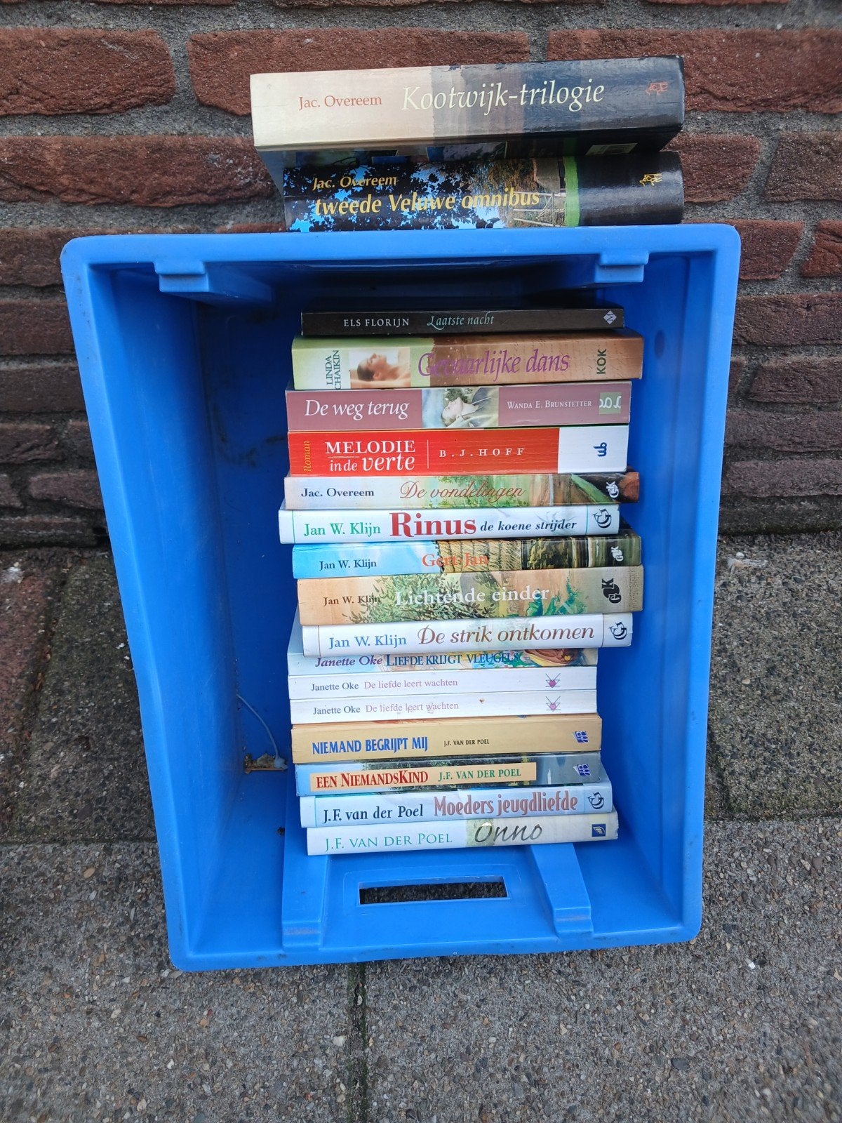 Diverse boeken van Jac. Overeem, Jan W. Klijn en meer, Ophalen of Verzenden, Gelezen