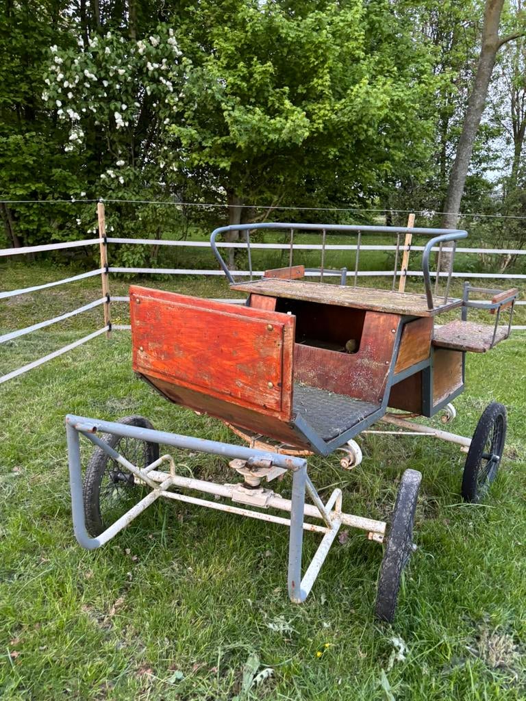 2 menwagens- ook los te koop, Dieren en Toebehoren, Rijtuigen en Koetsen, Gebruikt