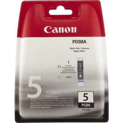 Te koop : Zwarte Canon PG-5BK cartridge, Ophalen of Verzenden, Nieuw, Cartridge, Canon