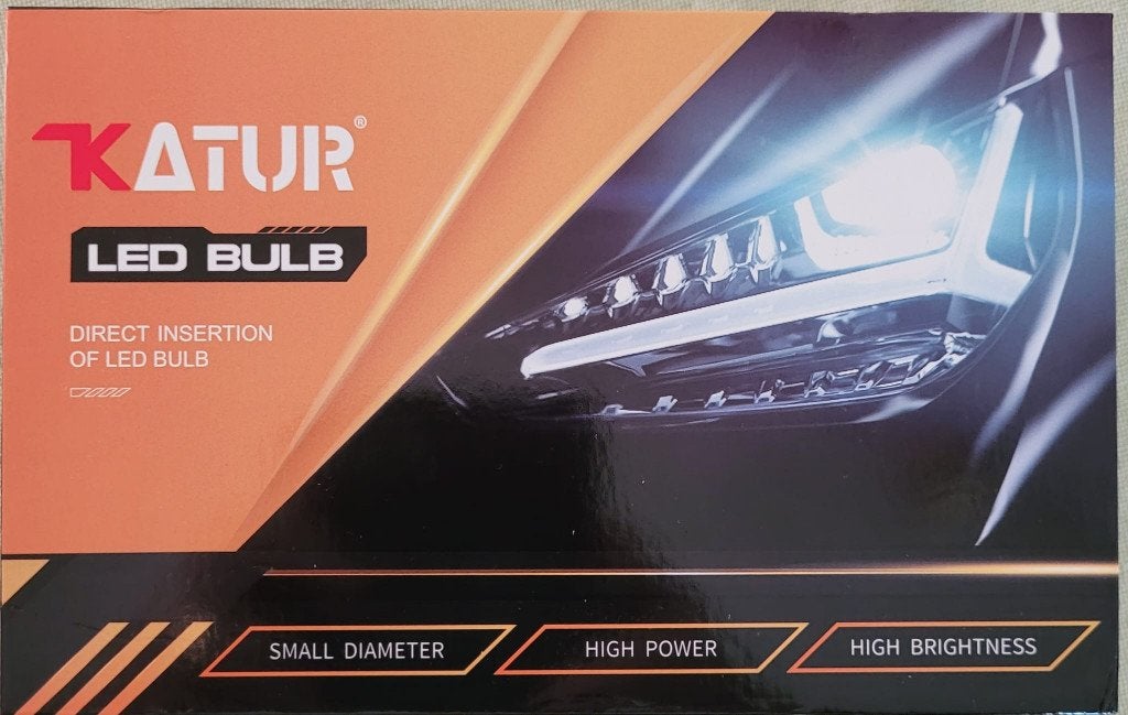 Katur 2 stuks H4 LED koplampen, Ophalen, Nieuw, Universele onderdelen