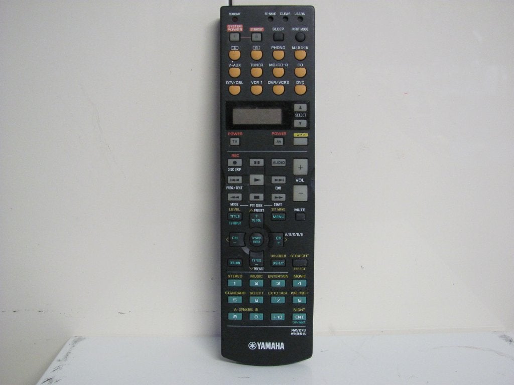 YAMAHA RAV273 we45840 eu afstandsbediening, Ophalen of Verzenden, Zo goed als nieuw, Origineel, Receiver of Versterker