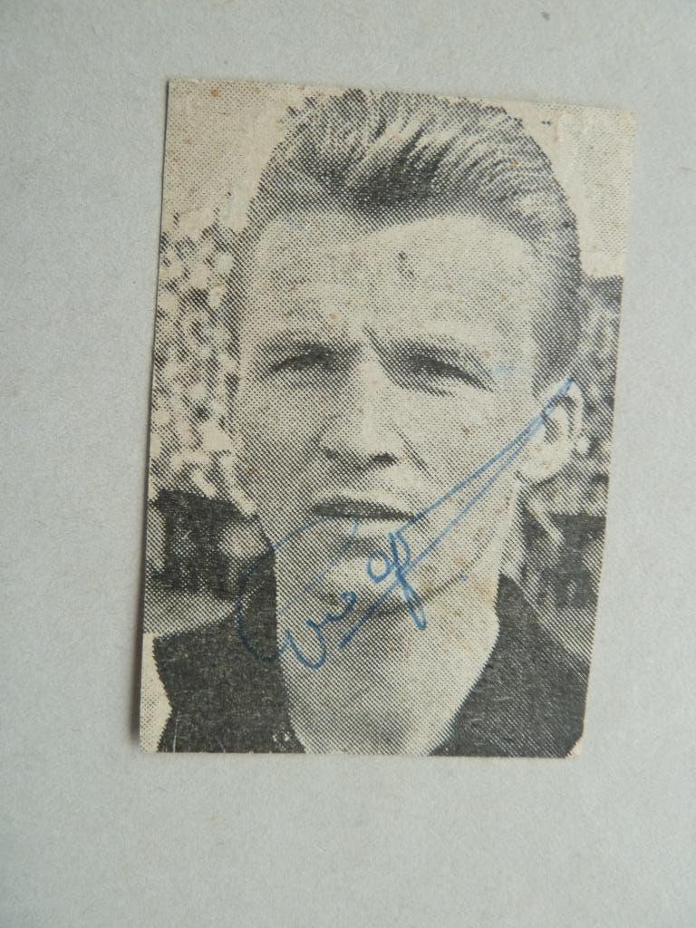 Handtekening  Gerrit.Voges.   Sc Enschede, Ophalen of Verzenden, Zo goed als nieuw, Overige binnenlandse clubs, Overige typen