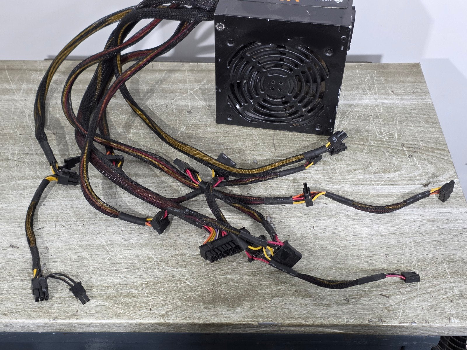 Corsair 550w max voeding psu power supply vs550, Gebruikt, ., Ophalen of Verzenden, .