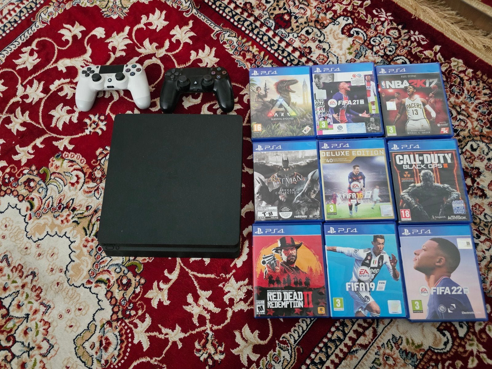 PlayStation4 Slim (500 GB),9 Games (controllers zijn defect), Spelcomputers en Games, Spelcomputers | Sony PlayStation 4, Ophalen