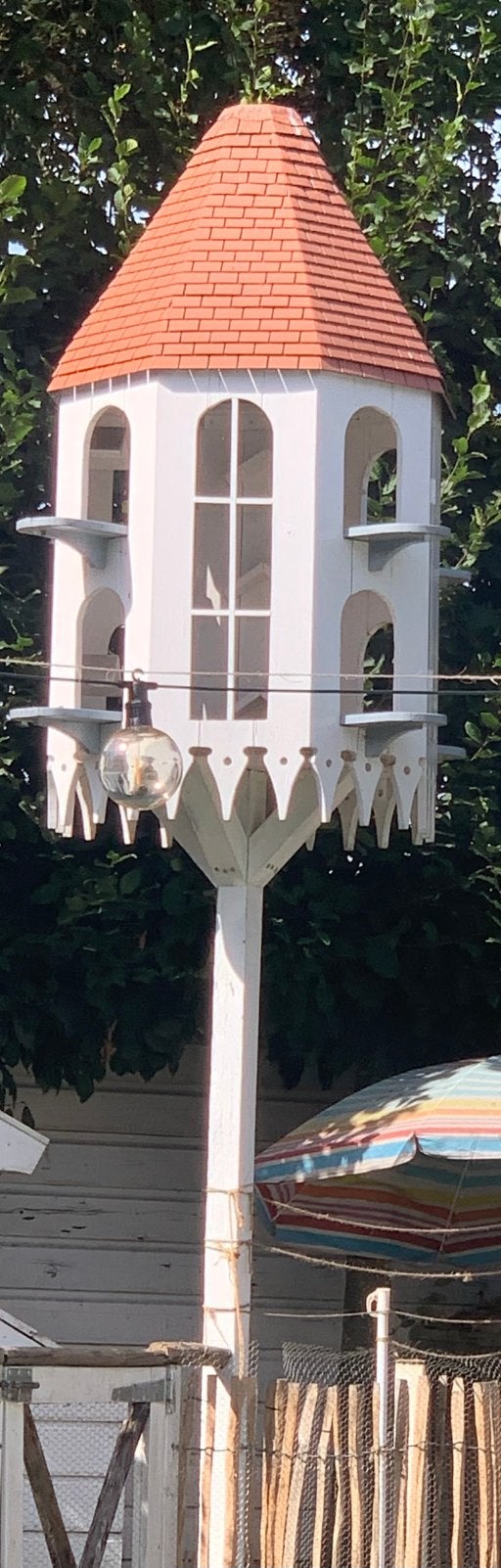 Grote duiventil hoog 155cm dpprsnede 80cm, Ophalen, Zo goed als nieuw