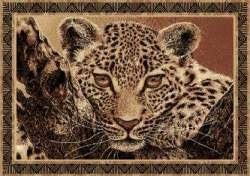 Luipaard, Leopard, Vloerkleed, Afrika, Ophalen, Nieuw, Kunststof, Landelijk