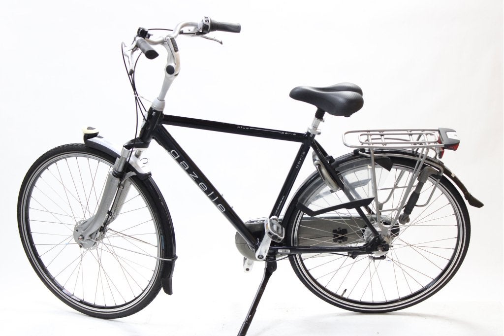 Gazelle Paris 53cm heren stadsfiets, Gebruikt, Gewoonfietsen, Industrieweg 23, 2712 LA Zoetermeer, Info@gewoonfietsen.nl