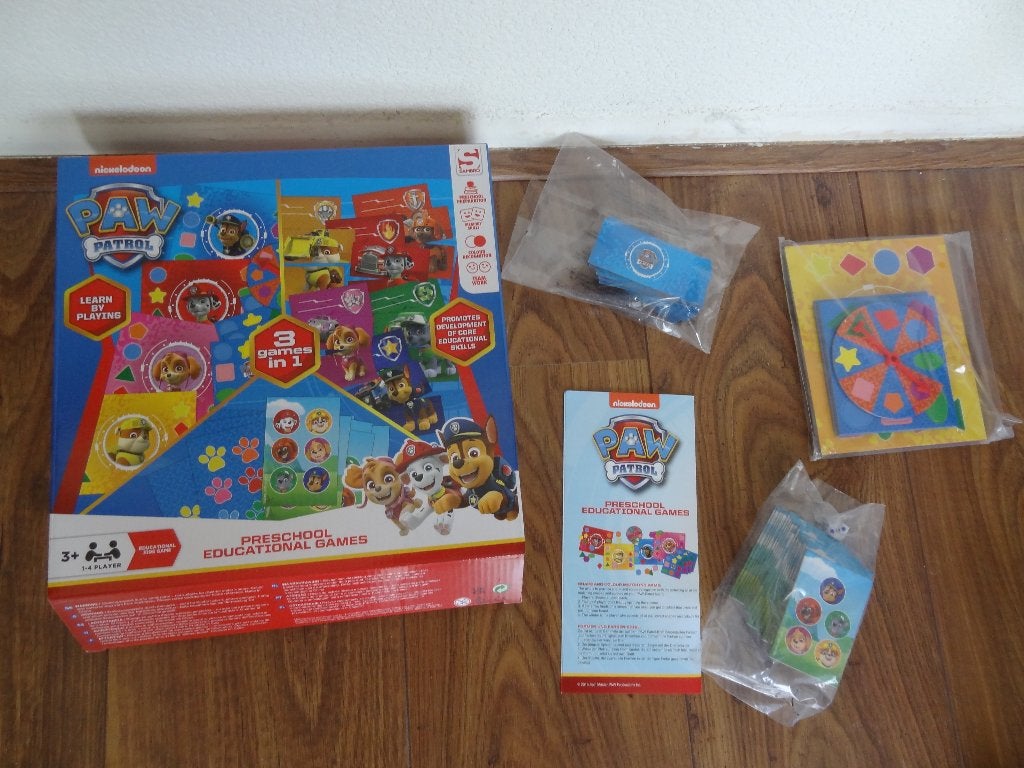 Paw Patrol preschool 3 in 1 spel, Ophalen