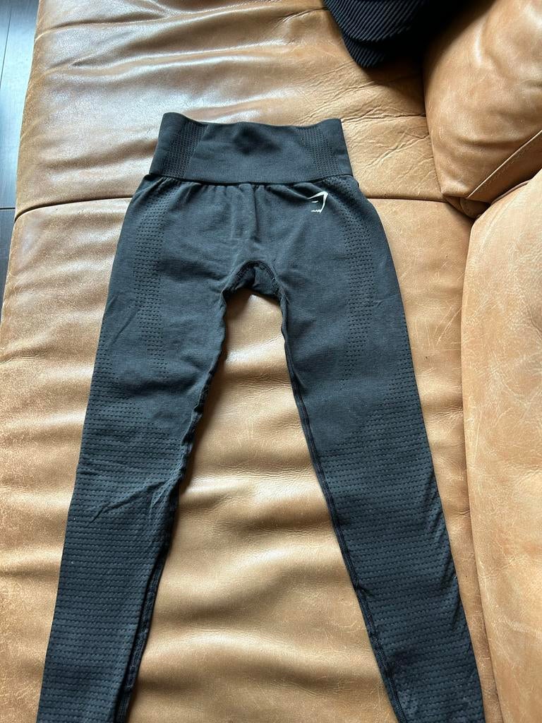 Gymshark sportlegging maat S - vital seamless 2.0, Kleding | Dames, Sportkleding, Zwart, Ophalen of Verzenden, Fitness of Aerobics