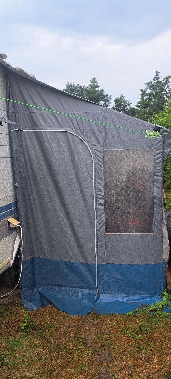 Brand wintertent/deeltent, Caravans en Kamperen, Ophalen, Gebruikt
