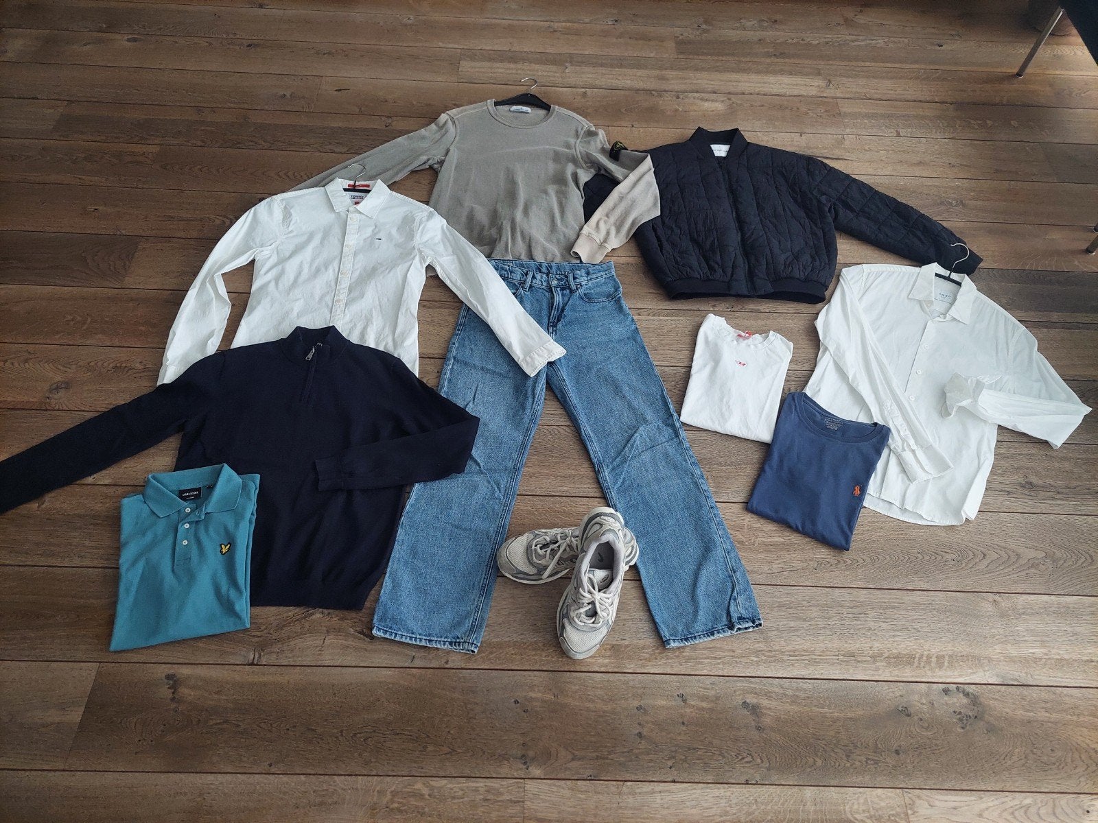 Set 10 dlg MERKkleding maat 164-XS AIRFORCE DIESEL STONE ISL, Ophalen of Verzenden, Zo goed als nieuw