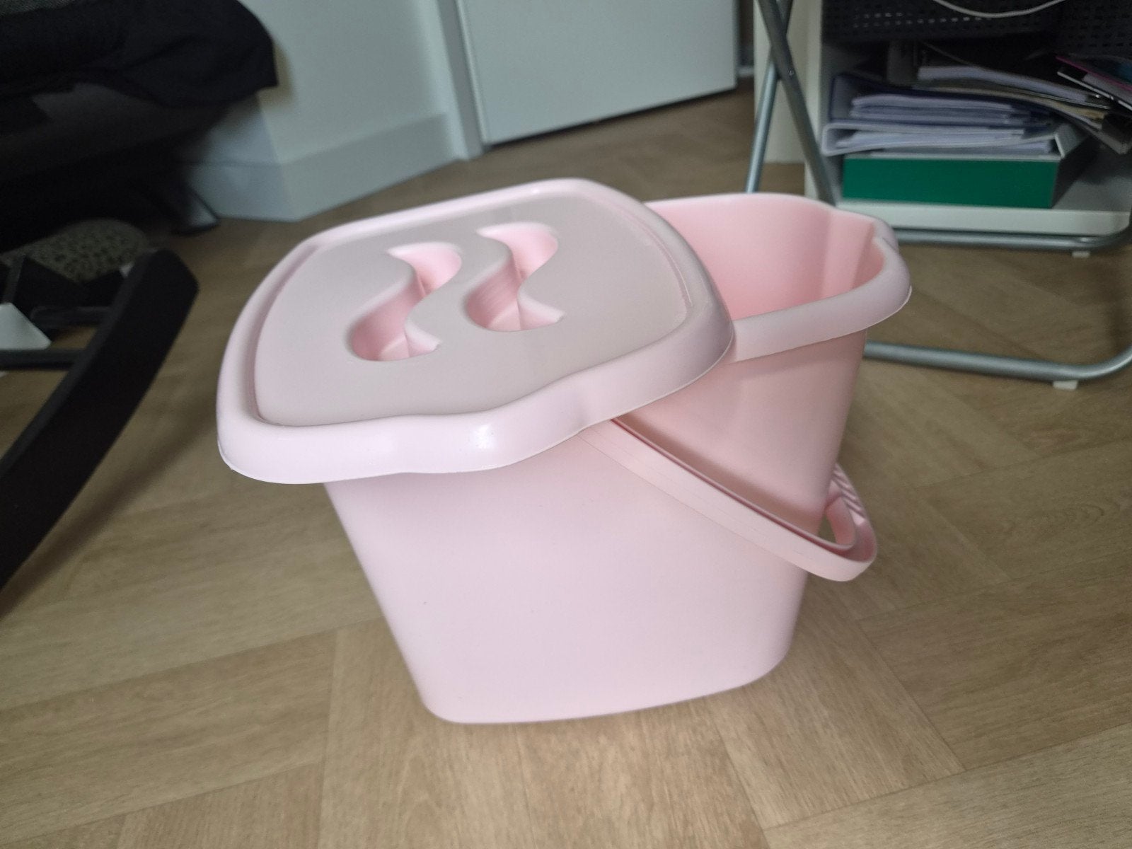 Roze luieremmer, Gebruikt, Luieremmer, Standaard, Ophalen
