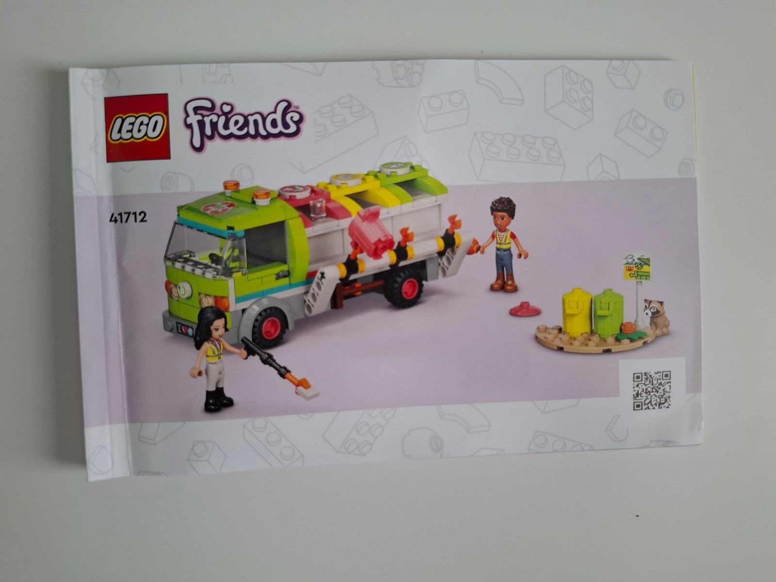 LEGO Friends 41712 Vuilniswagen met accessoires, Ophalen of Verzenden, Zo goed als nieuw, Overige merken
