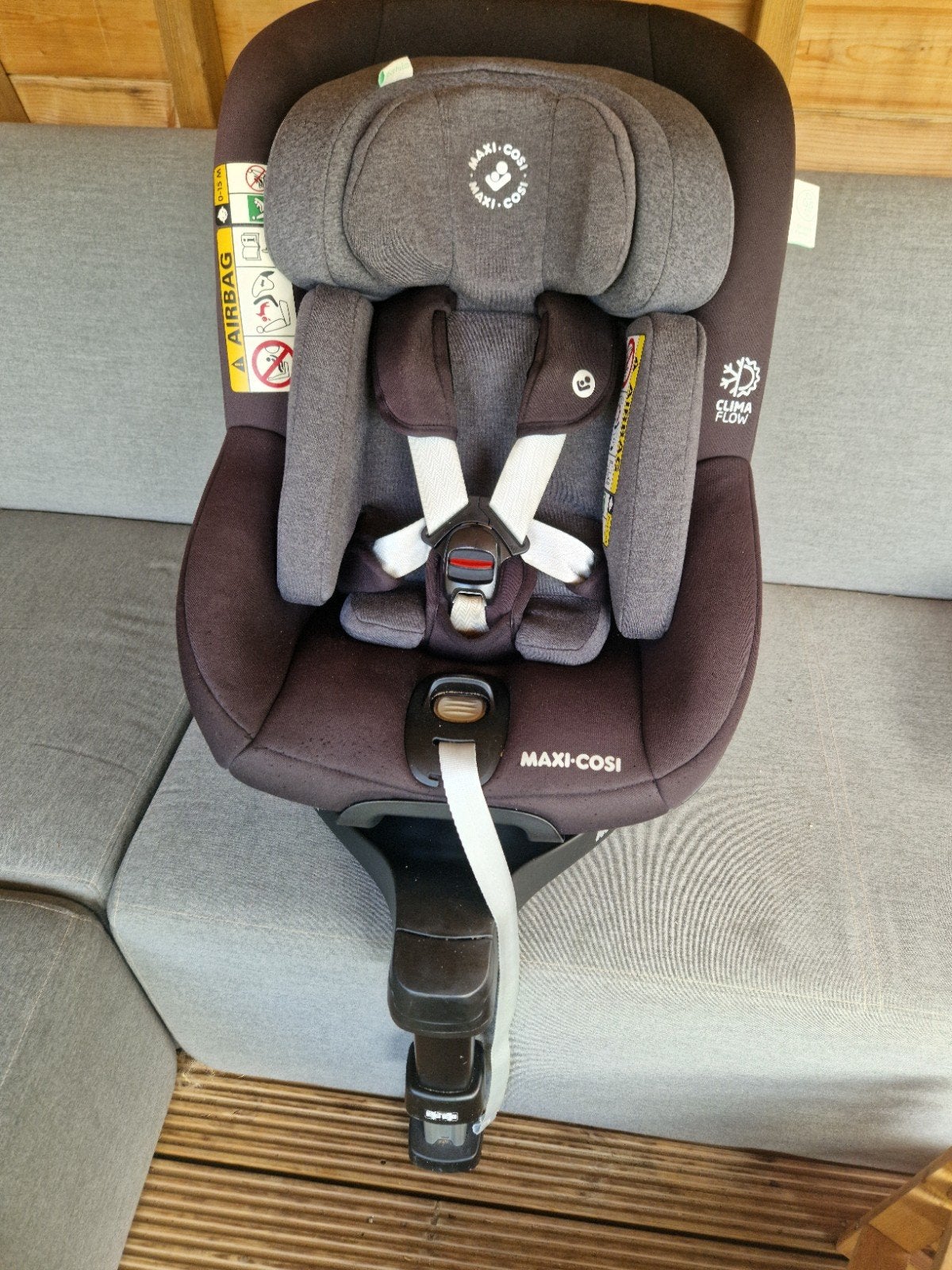 Maxi-Cosi Mica Autostoel 360 graden draaibaar - Netjes!, Ophalen, Verstelbare rugleuning, 0 t/m 18 kg, Zo goed als nieuw