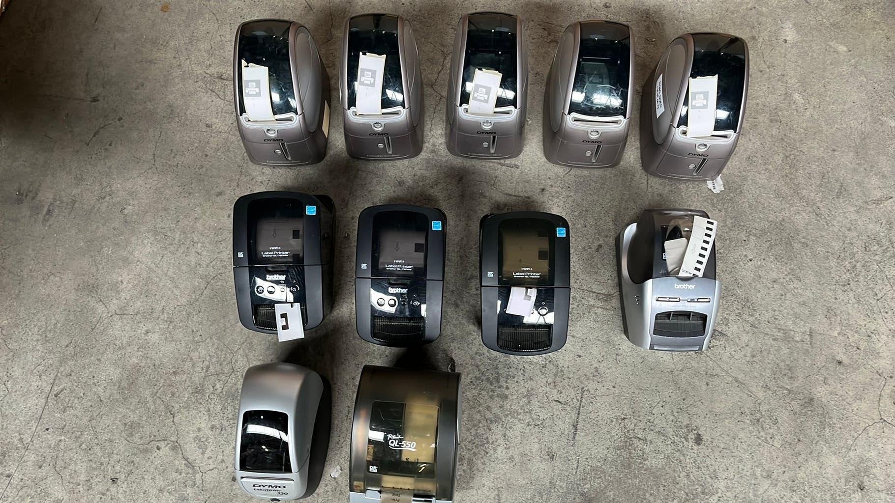 Partij Dymo LabelPrinters - Diverse Modellen, Ophalen of Verzenden, Gebruikt, Etiket