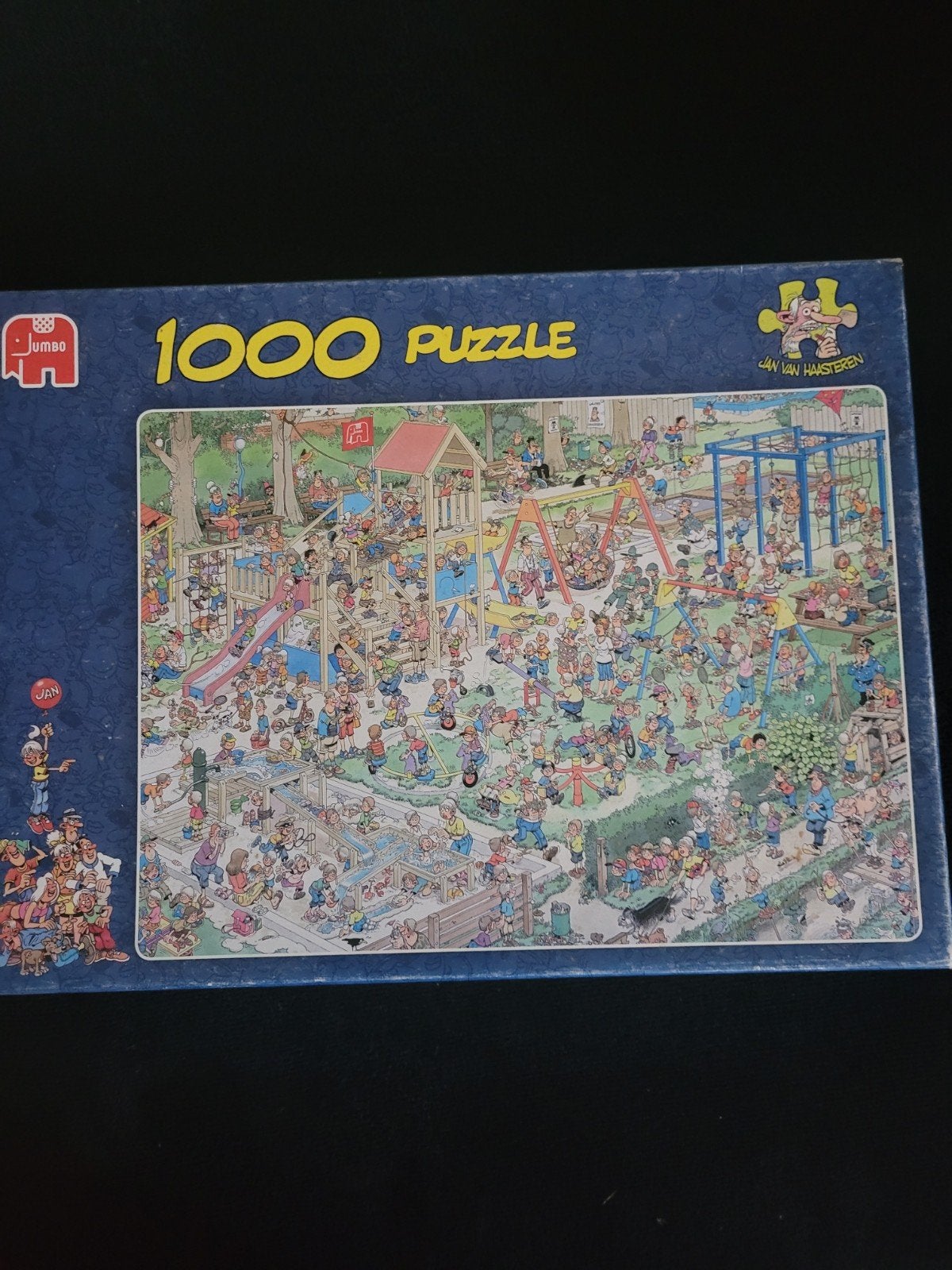 Jan van Haasteren 1000 stukjes - De Speeltuin, Ophalen of Verzenden, Meer dan 50 stukjes, Gebruikt, 6 jaar of ouder
