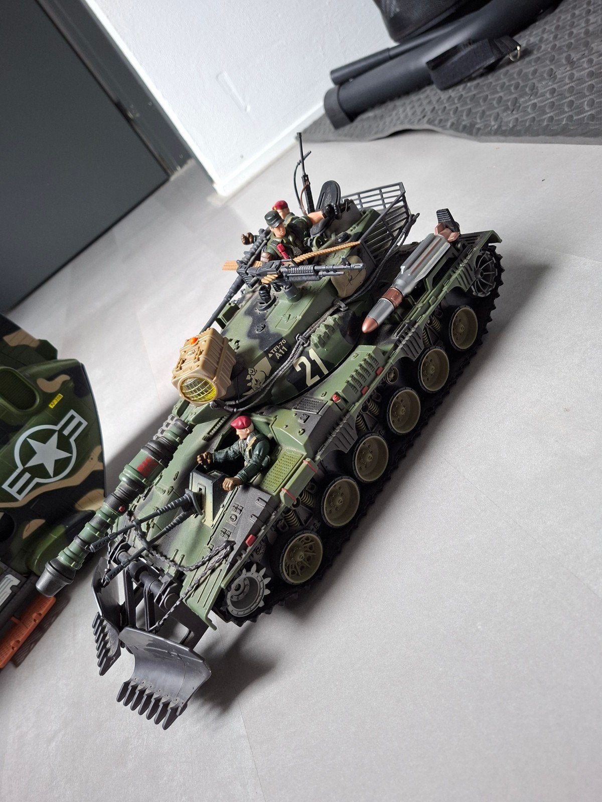 Tank + helikopter te koop!, Kinderen en Baby's, Speelgoed | Speelgoedvoertuigen, Ophalen of Verzenden