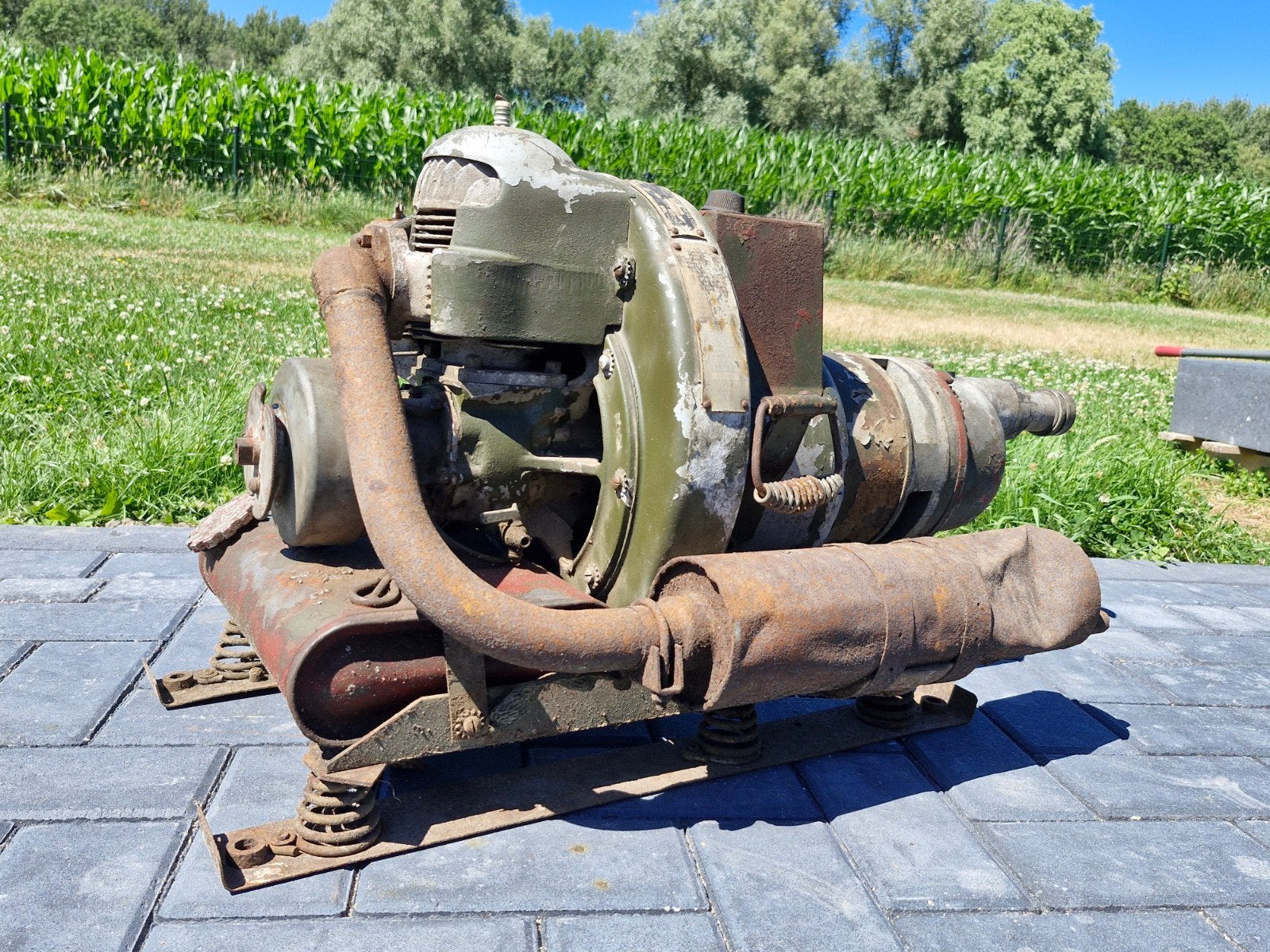 US Signal Corps generator set uit WW2. Homelite 1943, Ophalen of Verzenden