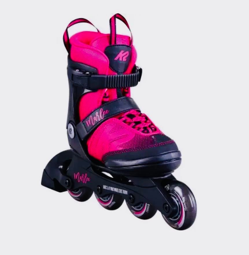 K2 rose skeelers maat 35-40, Kinderen en Baby's, Speelgoed | Buiten | Rolschaatsen, Ophalen, Verstelbaar, Zo goed als nieuw, Kinderen